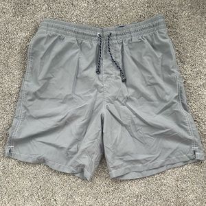 Grey Swim Trunks